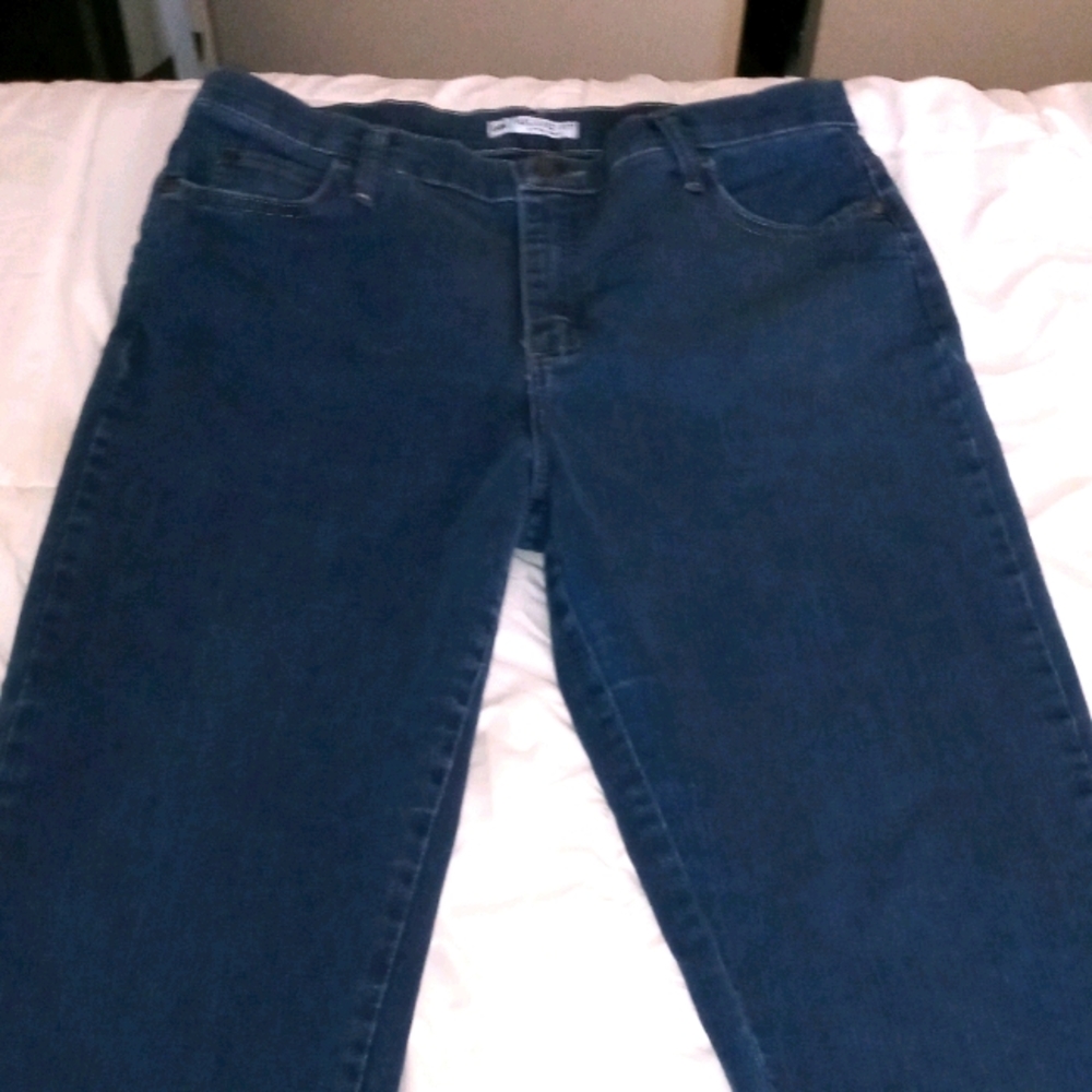 Denim blue jeans